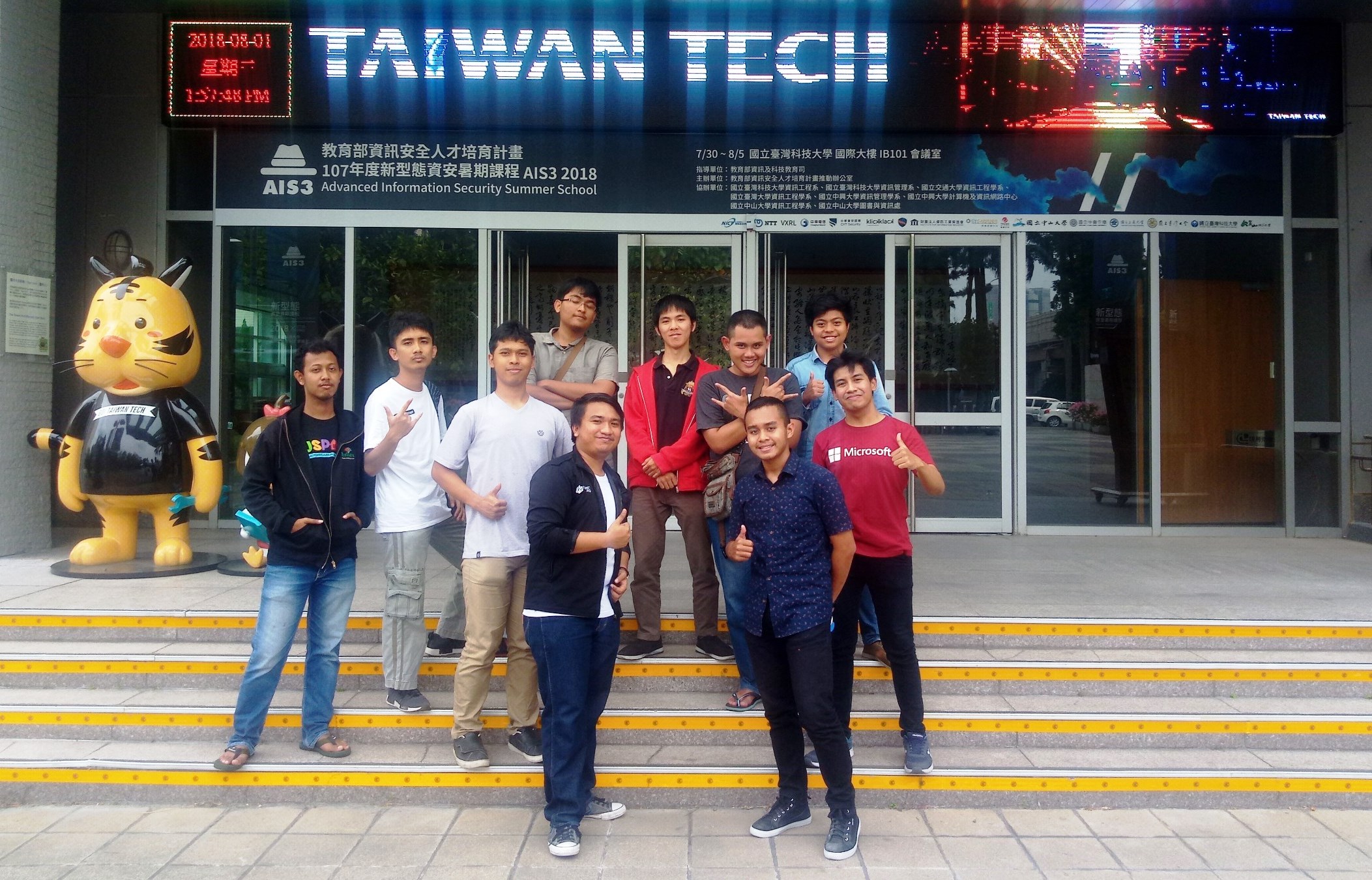 Mahasiswa Teknik Komputer Universitas Indonesia magang di Taiwan