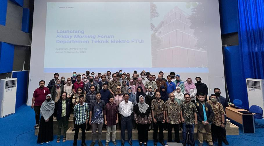 Launching Perdana Friday Morning Forum (FMF) Departemen Teknik Elektro FTUI