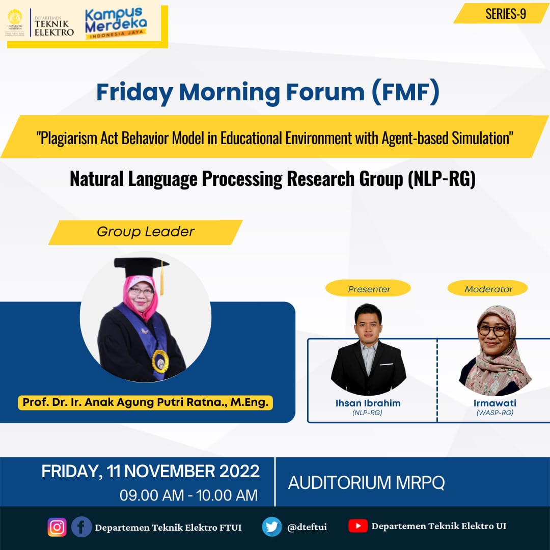 [FMF SERI-9] Natural Language Processing Research Group (NLP-RG)